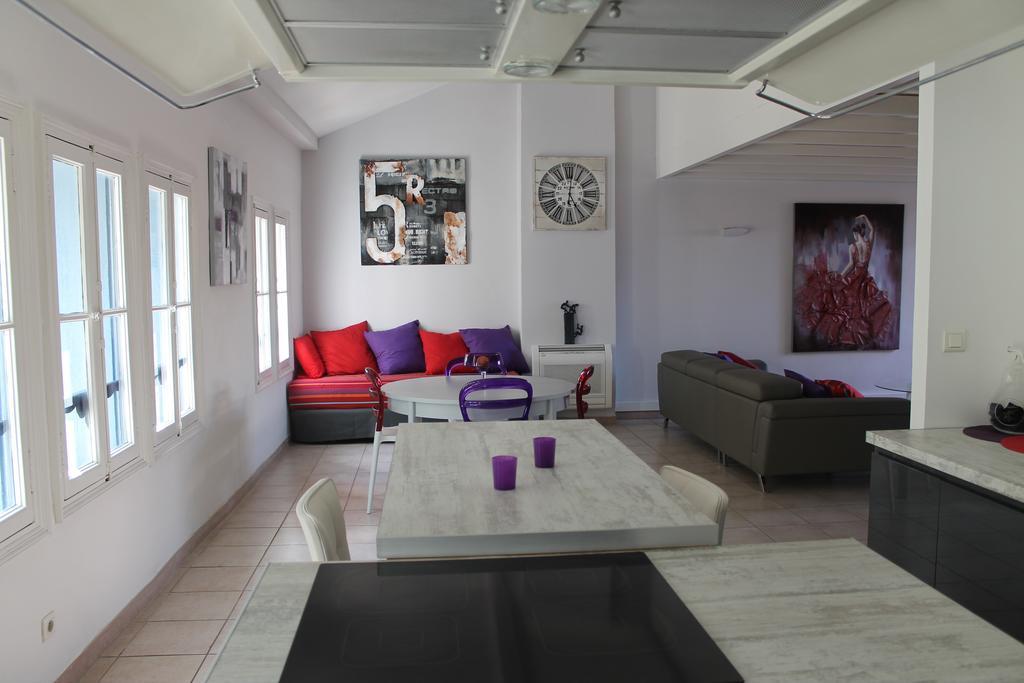 나르본 Le Loft De La Robine 110M2 아파트 객실 사진