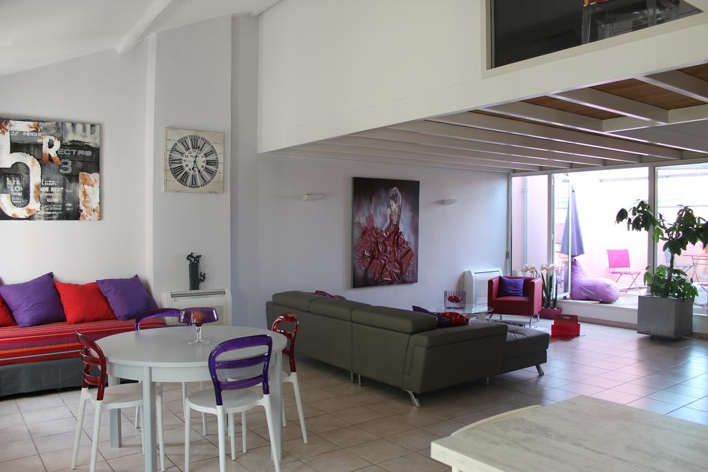 나르본 Le Loft De La Robine 110M2 아파트 객실 사진